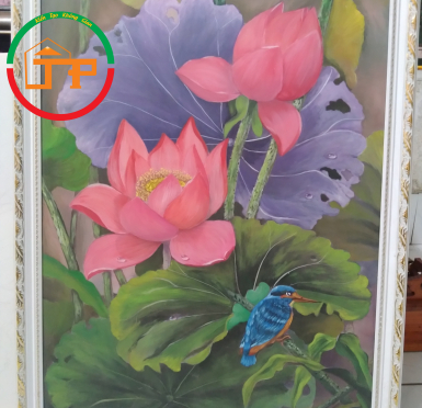 Tranh hoa sen
