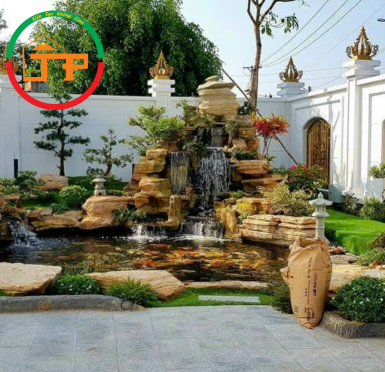 NON BỘ SÂN VƯỜN HỒ CÁ COI