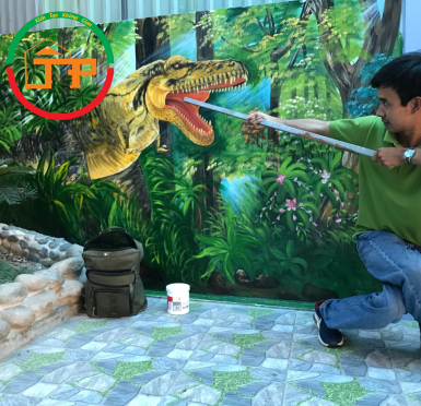 TRANH 3D KHỦNG LONG