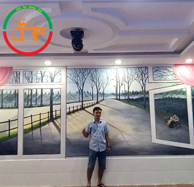 TRANH 3D TƯỜNG CẢNH THIÊN NHIÊN